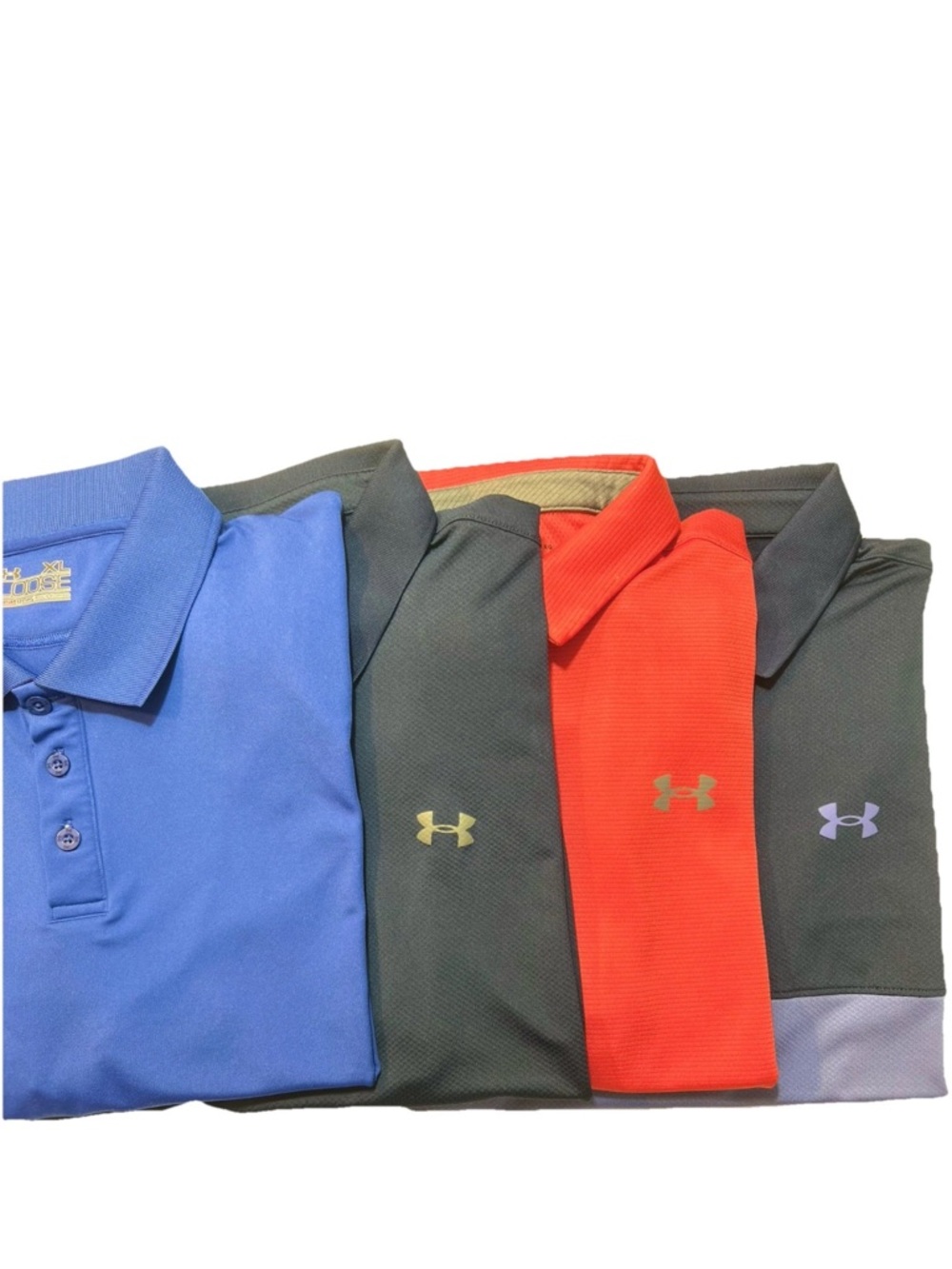 Lot of 4 Under Armour Men’s Polo shirts XL short sleeve
